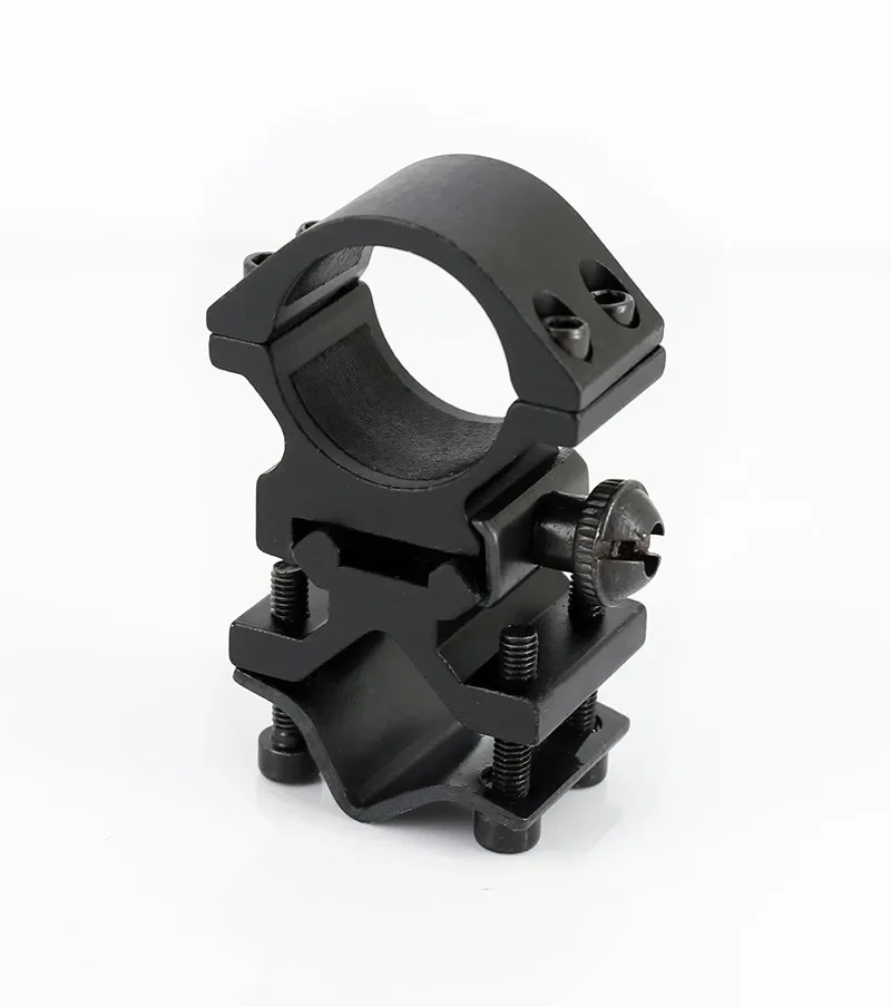 Description Picture 5 of itemUniversal Metal Rail Clip 25mm Ring 20mm Gun Mount Flashlight Laser Torch Bracket For 501B C8 Hunting Flash Light