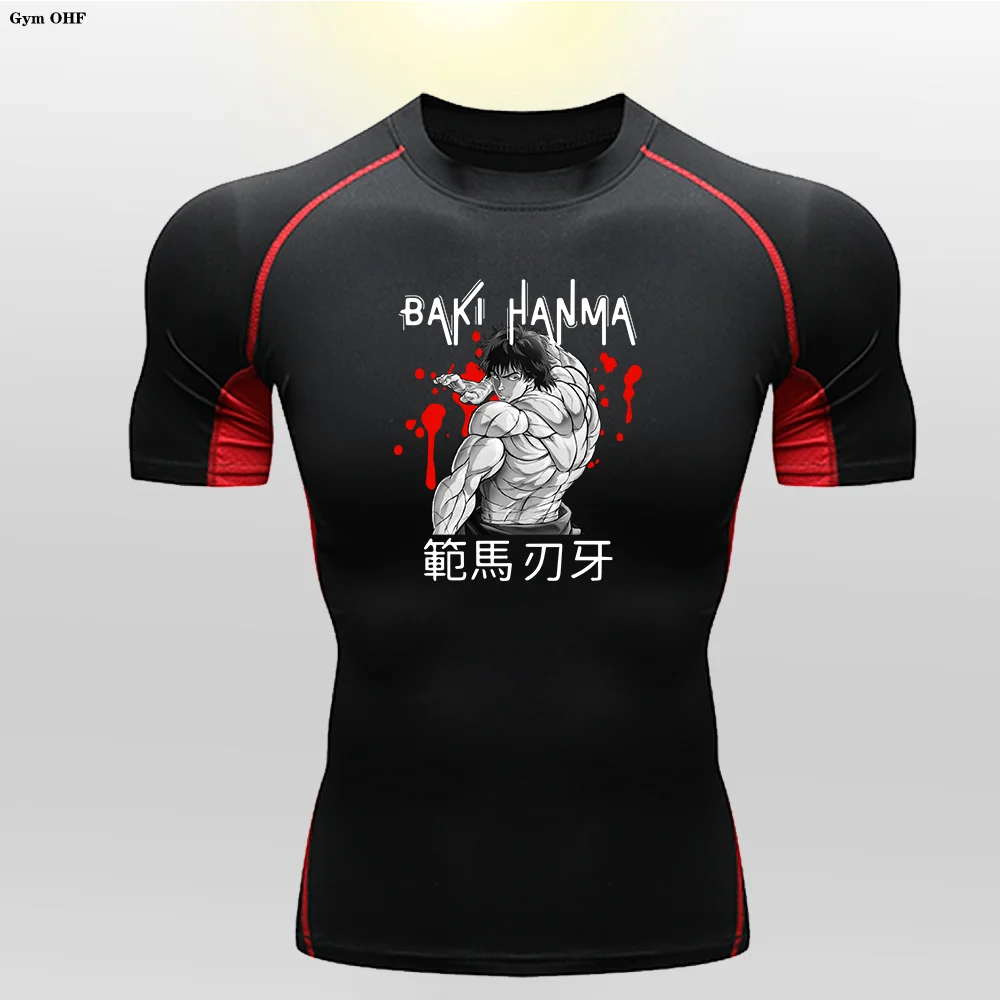 Children's Fashion Anime Printed T-shirt Heat Dissipation Running Breathable New Quick Drying Long Sleeve Short Sleeve Sport GYM