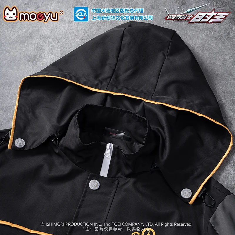 Original Moeyu KAMEN RIDER ZI-O Trench Coat Anime Jacket Men Women Clothing Costume Casual Outdoor Zipper Jackets Streetwear 4