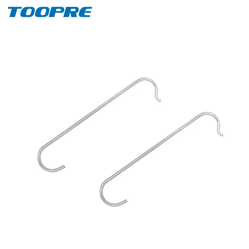 TOOPRE Mountain Bike 10 Piece Stainless Steel Chain Hook Ultra Light Iamok Chains Connecting Aid Tool Bicycle Repair Tools toopre bike 40g black chain quick link pliers steel iamok bicycle quick link cable tail cap tool ultra light