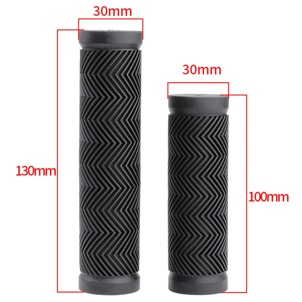 Description Picture 3 of item1 Pair Bicycle Handlebar Grips Anti-skid Bike Handle Bar Grips Rubber Covers MTB Mountain Bike Bicycle Scooter Accessories Parts