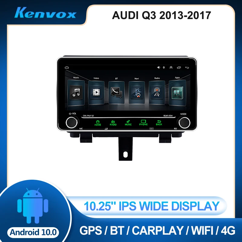 

10.25"WIDE IPS 2 din Android Car radio For AUDI Q3 2013-2017 Multimedia GPS Navigation Autoradio video head unit