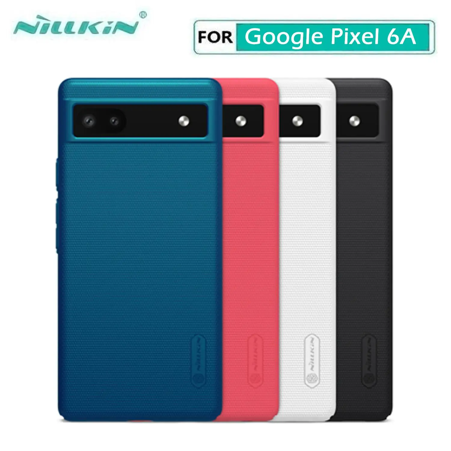 For Google Pixel 6A Case Nillkin Frosted Shield Ultra Thin PC Back