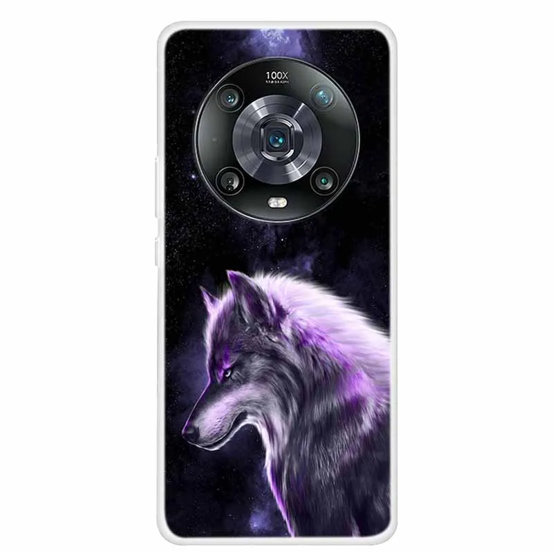 Premium Animal Soft Silicone Back Cover for Huawei Honor Magic4 Pro - Durable Protective Phone Case