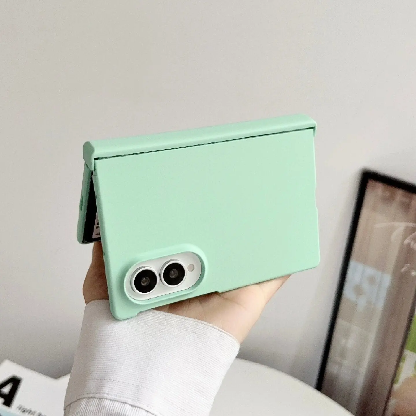 Luxury Skin Feel Candy Color Ultra Thin Phone Case with Axis Protection