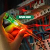 Induced Electric Tester Pen Screwdriver Probe light Voltage Tester Detector AC/DC 70-250V Test Pen Electrical Line Detector 3