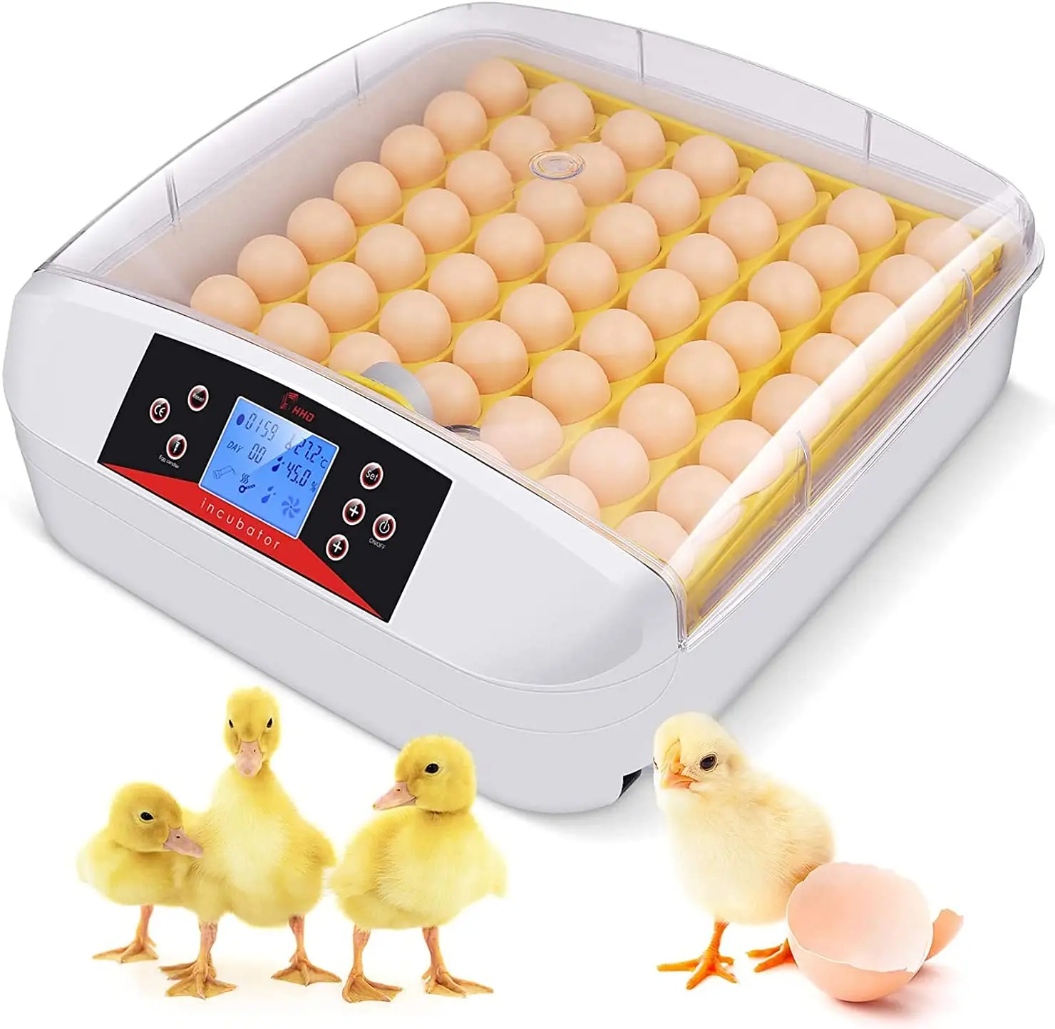 

Mini Chicken Egg Incubator Intelligent Control Automatic Egg Incubator For Duck Goose Bird Egg