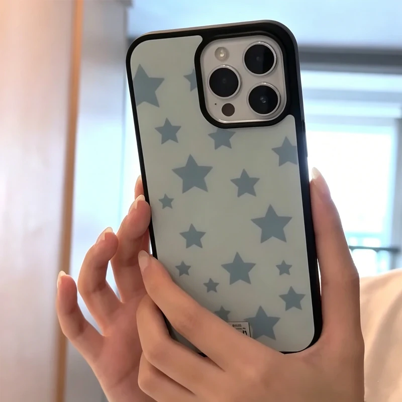 Gothic Blue Star Trendy Cartoon Phone Case