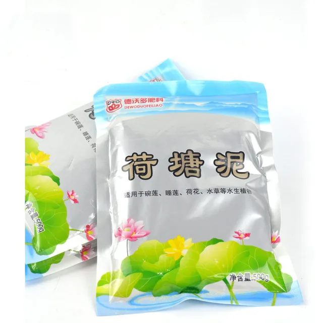 500 Gramm Lótuszos Tó Sár, Tápanyag Talaj, Tál Lótusz, Vízliliom, Speciális Talaj A Vízi Növényekhez Bonsai Otthoni Kert - Image 3