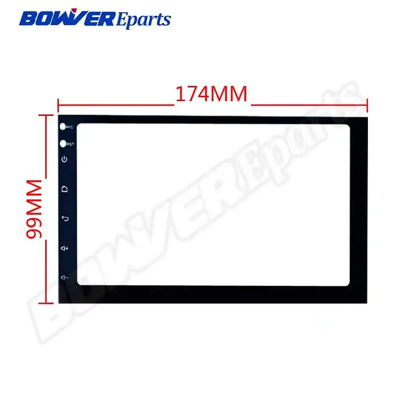 

7 inch Tempered Glass Screen Protective Film For Carlaoer 701TA F-Z-701TA 2 Din Car radio Stereo GPS MAP Multimedia Navigation