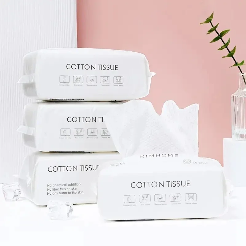 Soft Cotton Towel Disposable Face Towel Towels Bathroom Accessories Dry Rags for Washing and Drying Face Towels 50/100Pcs Home 2