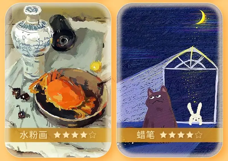 1pcs 크레용 그림책, 유화 천 책, 손으로 찢을 수 있는 아크릴 책, 전문 유화 책
