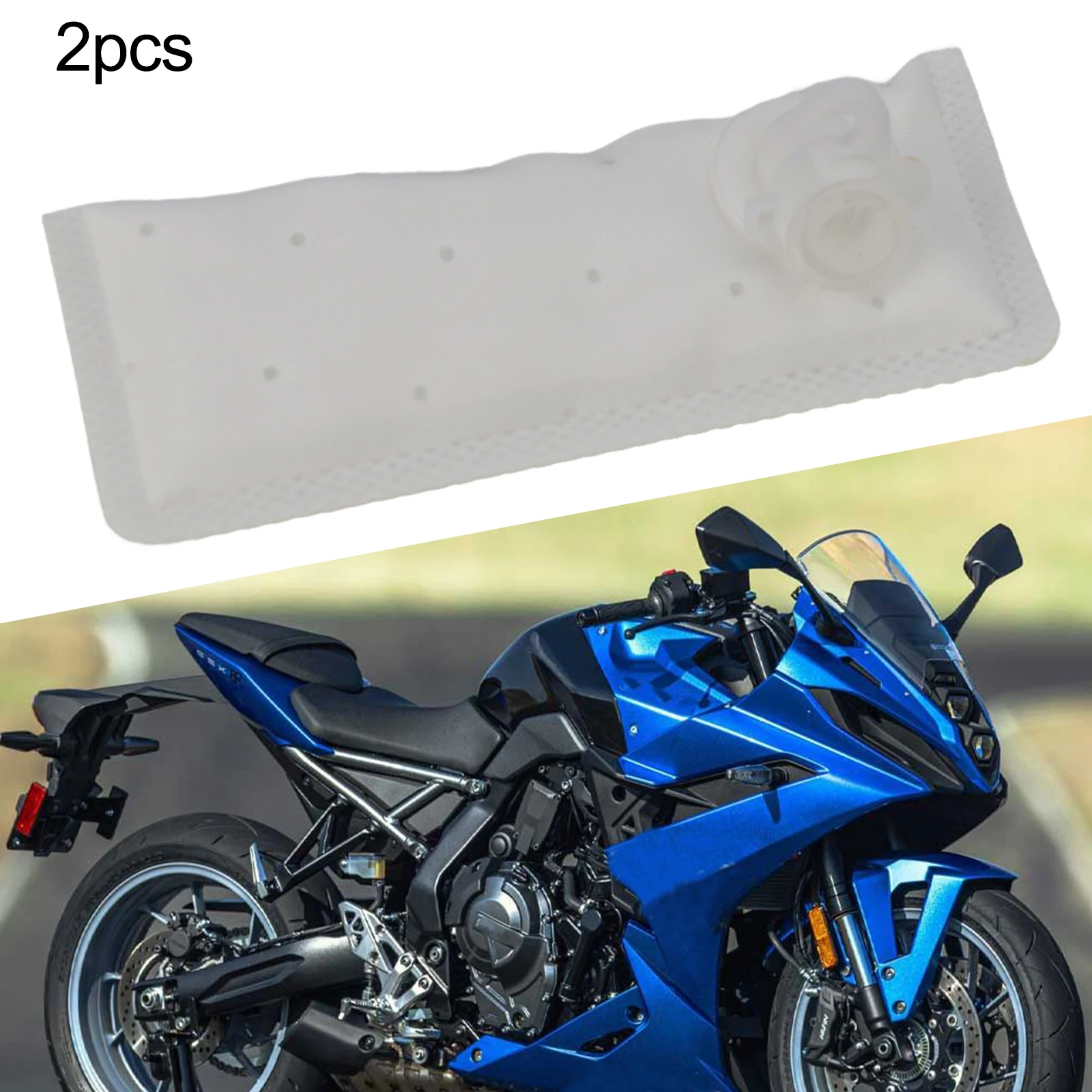 

Durable Strainer Fuel Pump Filter 2pcs/set Accessories Filter Fiber Parts Replacement For Boulevard M109R 06-19