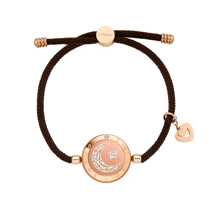 Totwoo TouchBracelet Tactile Simple, Longue Distance, Lumière et Vibration, WNship Love Bar