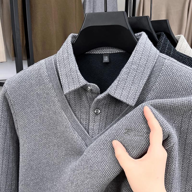 العلامة التجارية الفاخرة الرجال القطيفة وهمية قطعت...