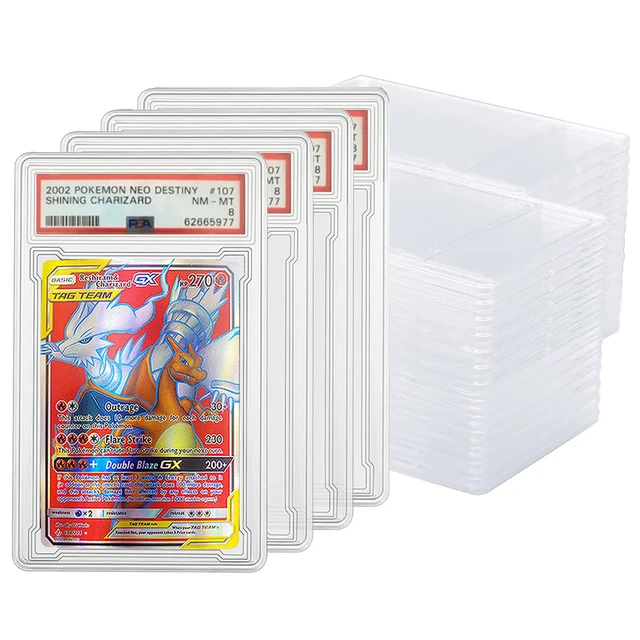 Pochettes en acrylique transparentes pour cartes Pokémon, album de  collection, livre, classeur, dossier, liste chargée, jouet