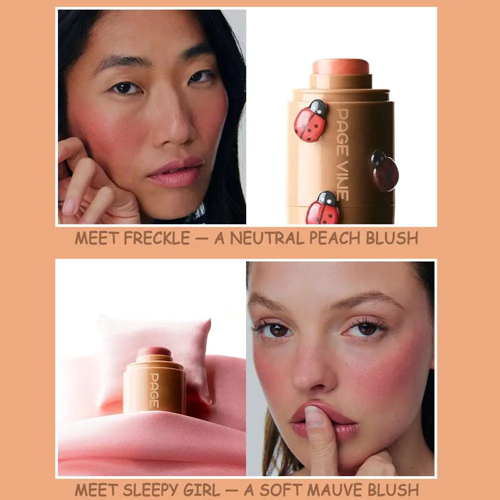Blush Stick 6 Color Lip And Cheek Hydrating