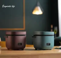 ZaiXiao Mini cuiseur à riz électrique Intelligent automatique cuiseur de cuisine domestique 1-2 personnes petit chauffe-plats vapeur 1.2L riz 5