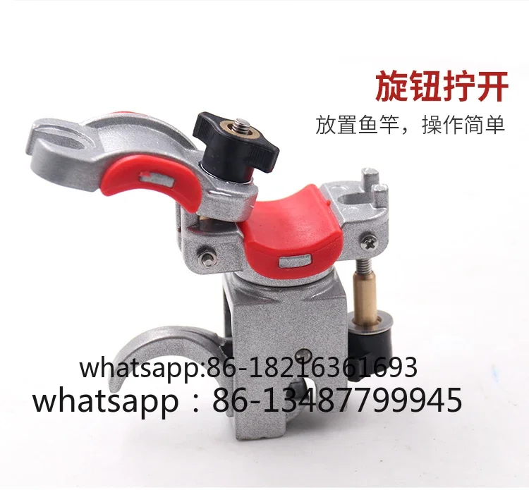 Fishing Rod Base Accessory Clip Device Plastic Fishing Rod Rack Accessories