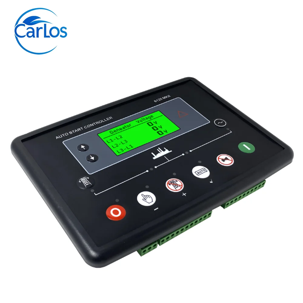DSE6120 MK3 6120MKIII 6120MKII AMF 6110 자동 정지 발전기 컨트롤러 패널 제어 모듈 디젤 발전기 부품 발전기 액세서리