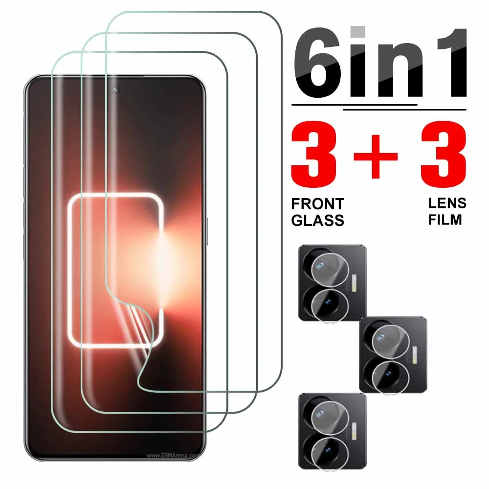 

6in1 Hydrogel Soft Film For Realme GT Neo 5 Camera Lens Screen Protector RealmeGT RealmI GT Neo5 5G 6.74Inches Protection Film