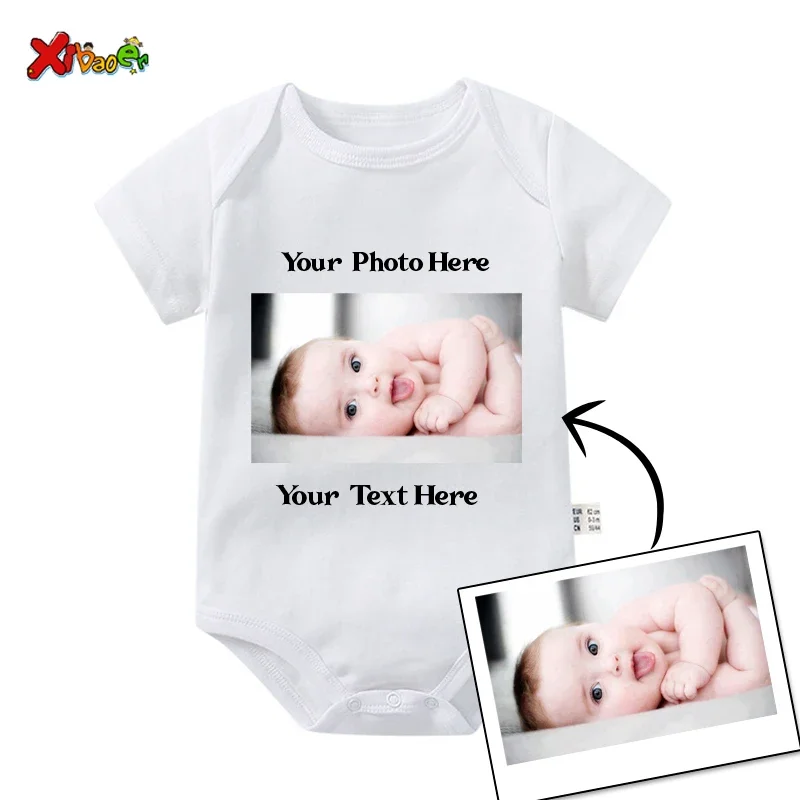 Famille bébé anniversaire Photo t-shirt famille chemise personnalisée personnalisé à manches courtes bébé anniversaire Photo t-shirts votre Photo chemise
