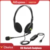 USB Headphones Bluetooth Physical Noise Reduction Headsets Stereo Sound Earphones for Phone PC Gaming Work Earpiece on Head 1