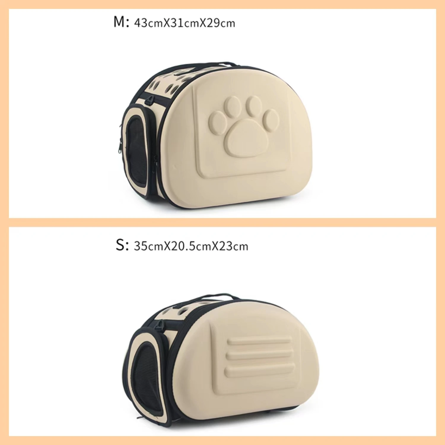 Pet Carrier Bag Portable Outdoor Cat Foldable Dog Travel Pet Bag Puppy Carrying Shoulder Cat Dog Bags