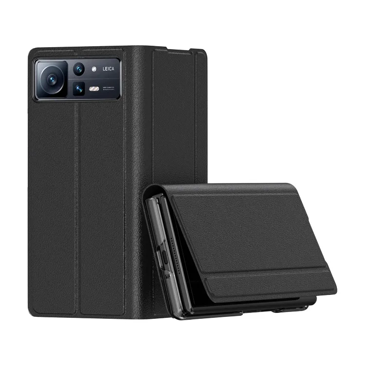Ultra-Thin Sleep Mode Leather Case - Fashionable Anti-Knock Stand Cover