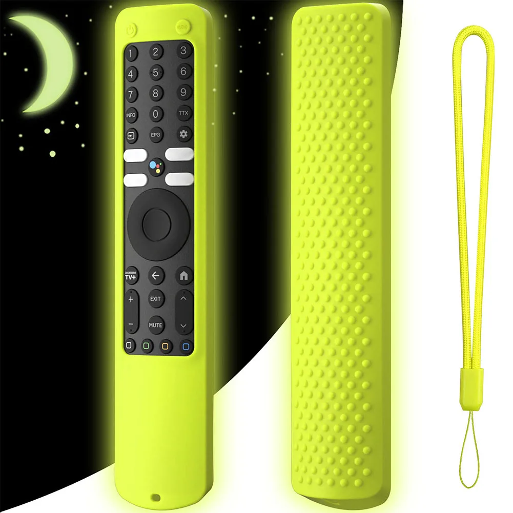 Custodia In Silicone Per Xiaomi Ultra Hd 4K Qled Tv Q2 50 "55" 65 "Custodia Protettiva Custodia Protettiva Anti-Caduta Con Cordino Anti-Smarrimento