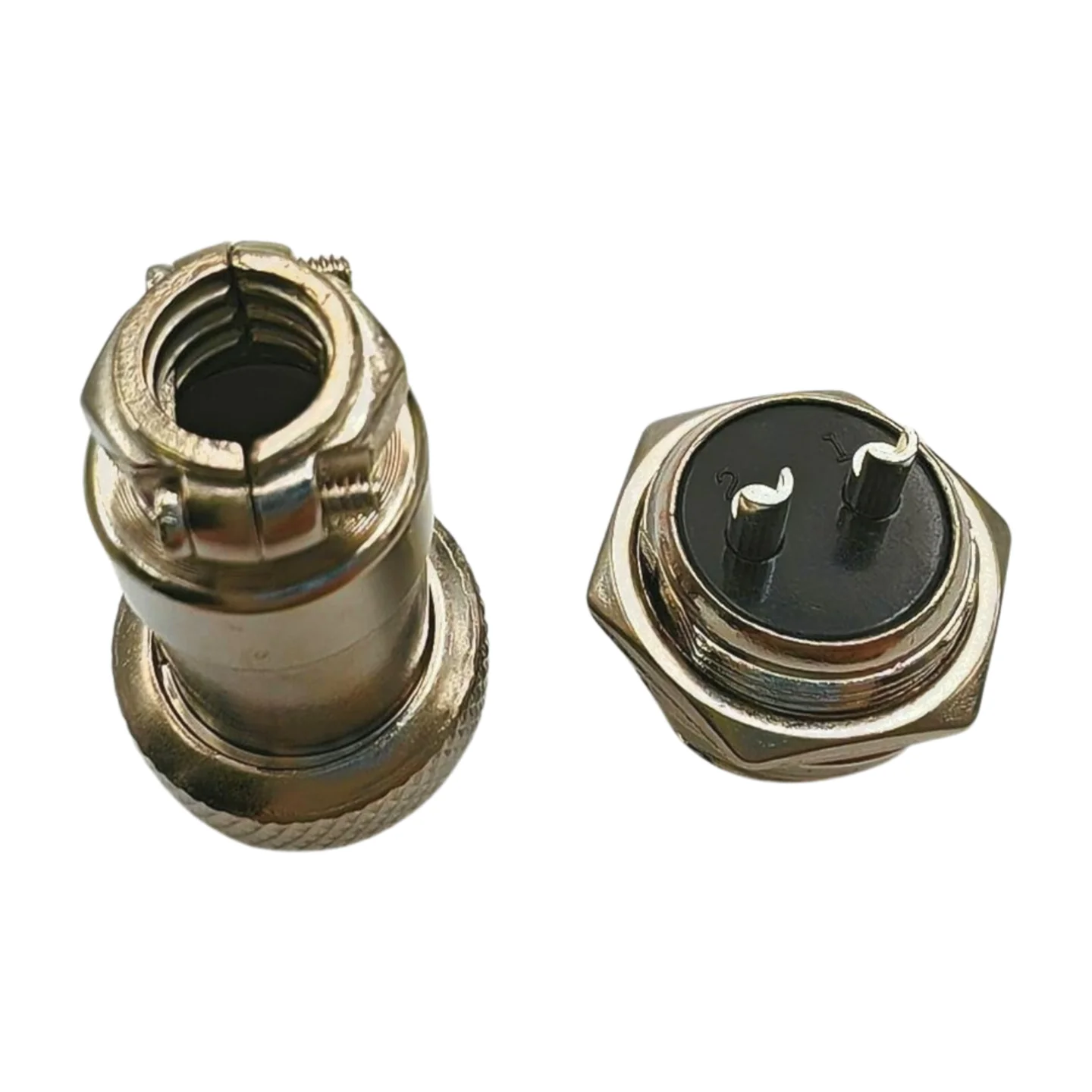 Connettori Aria 2 Pin Maschio 16-2P Per Torcia Plasma E TIG – RIVERWELD, 2 Pezzi
