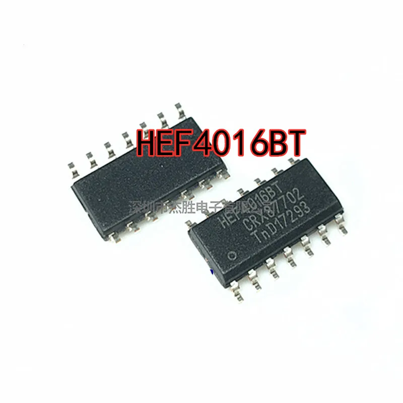10 шт./лот HEF4016BT HEF4016 SMD SOP-14 CD4016BM четырехсторонний аналоговый переключатель Новый