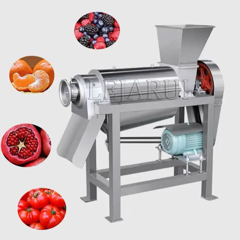 Spiral Juice Screw Fruit Carrot Pear Extractor Apple Juicer Press Machine