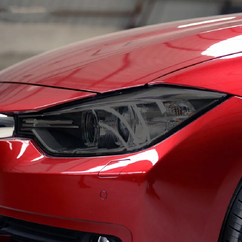 BMW 3er Scheinwerfer Folie Schwarz - Schutzfolie Für G20 G21 F30 F31 F34 Modelle