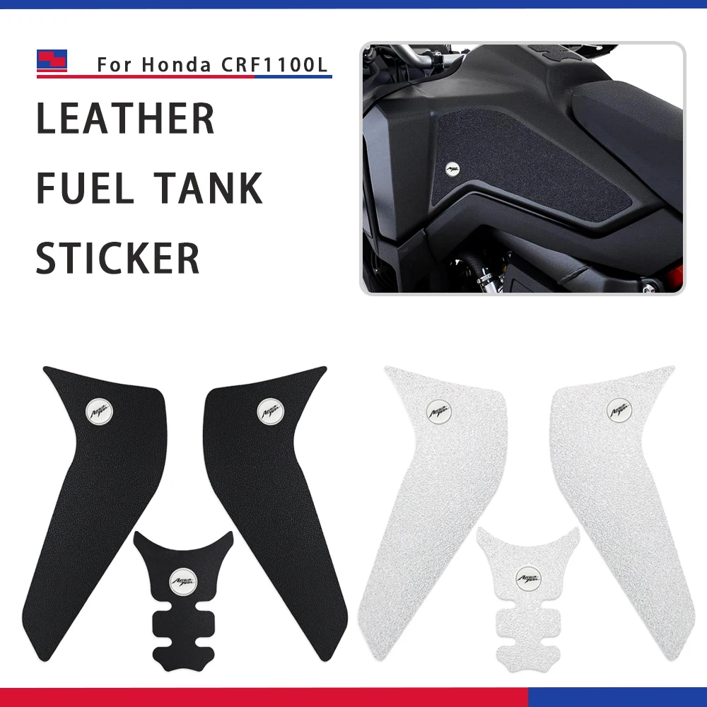 For HONDA CRF1100L CRF 1100 L Africa Twin Motorcycle Accessories Non-slip Side Fuel Tank Pads Stickers Moto Waterproof Pad Stick |