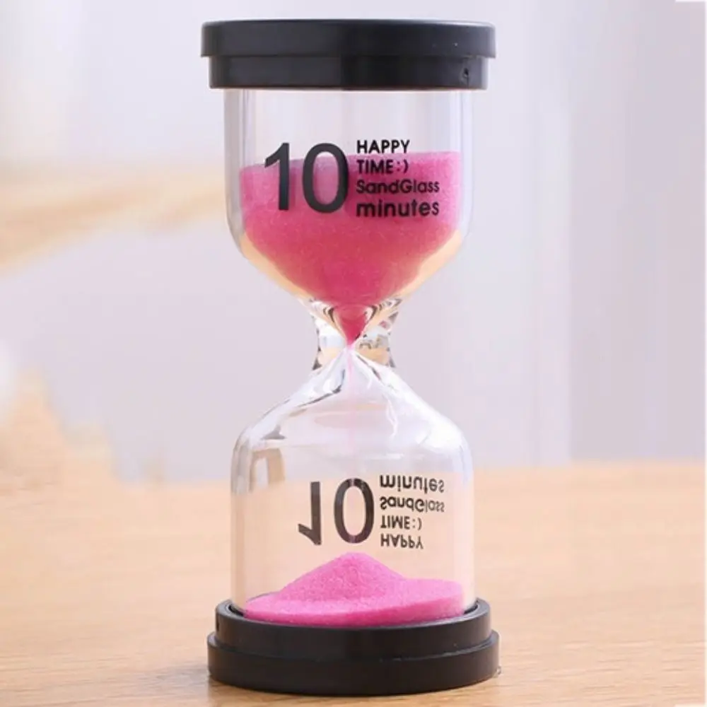 Electroplate Home Decoration Time Reminder Graduation Gift Glass Tube Desktop Ornament Hourglass Timer Sandglass Time Funnel Sand Timer Liquid Hourglass Timer Colored Hourglass