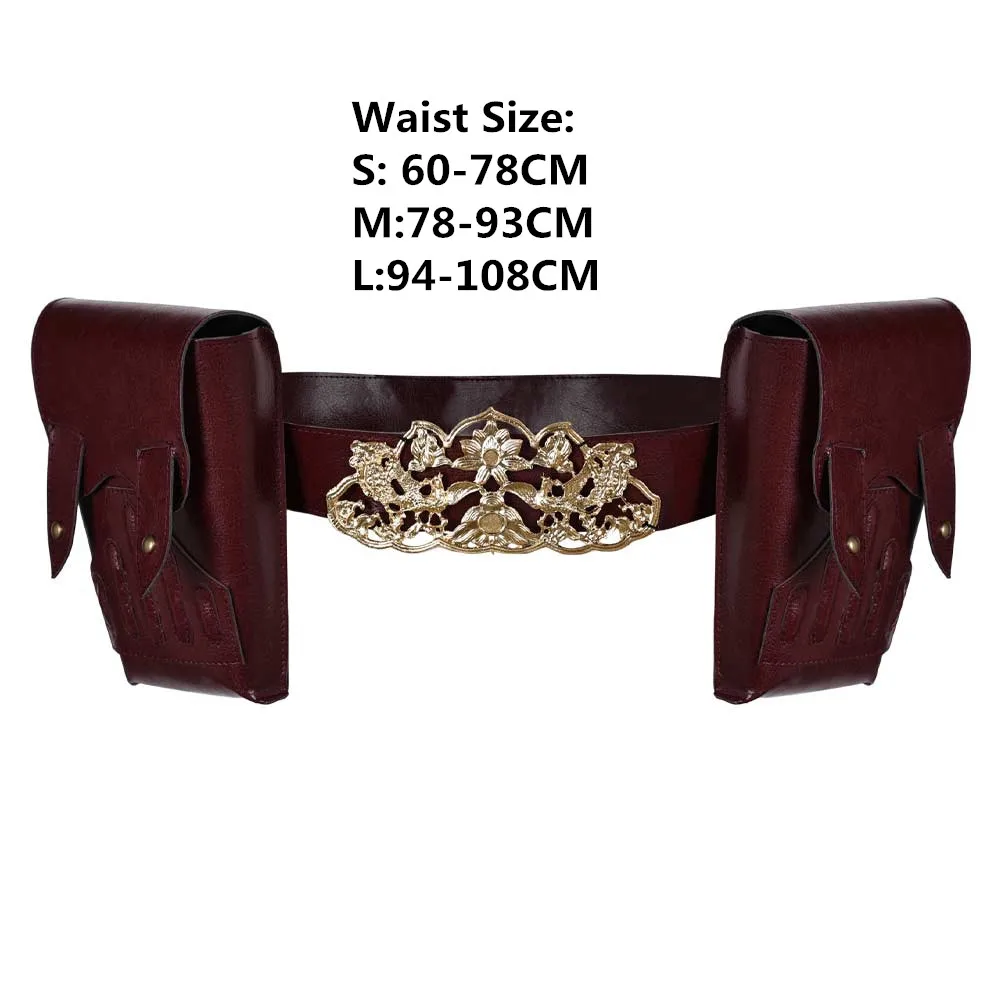 Padme Fantasy Amidala Belt Waist Bag Battle Space Leia Cosplay Princess Costume Bikini Swimsuit Outfits Halloween Carnival Suit