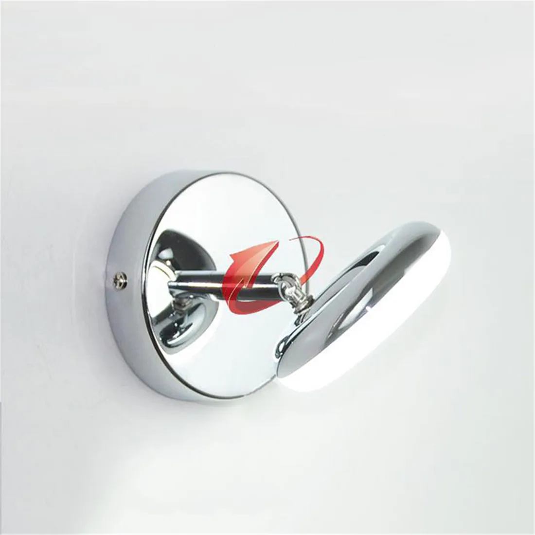 New 5W LED Vanity Lights High Quality Stainless Steel Adjustable LED Bathroom Mirror Front Lamp Vanity Toilet Wall Light