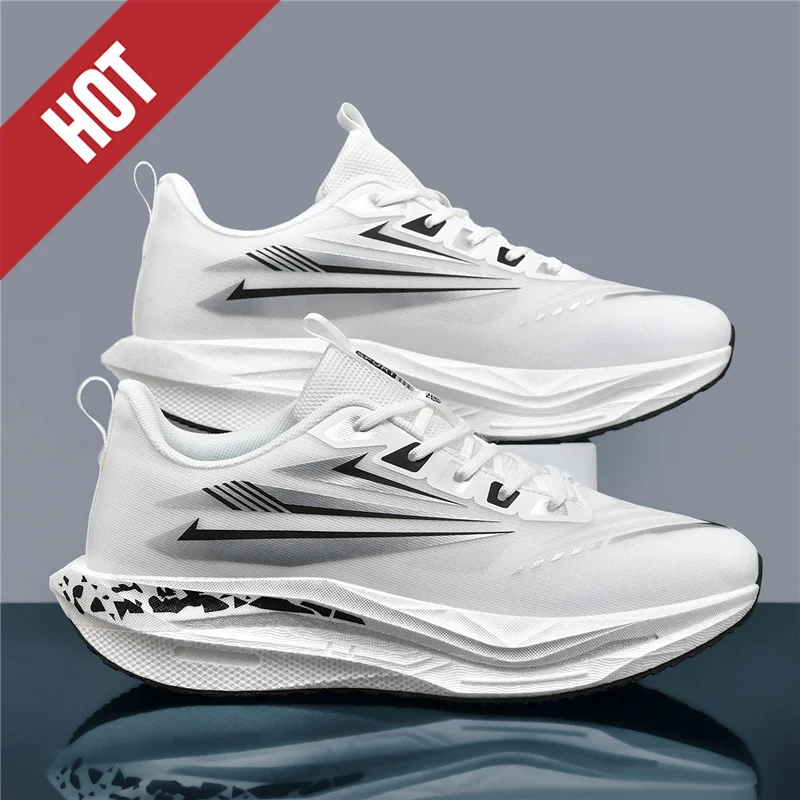 Tênis de Corrida com Placa de Carbono, Especializado para Maratona, Respirável e Leve, Confortável para Mulheres, Sneakers Antiderrapantes 3