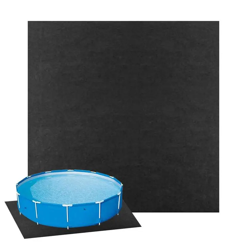 

Swimming Pool Mat Rectangular Foldable Felt Floor Cloth Carpet Protective Mat For Inflatable Swimming Pool Bottom Pad