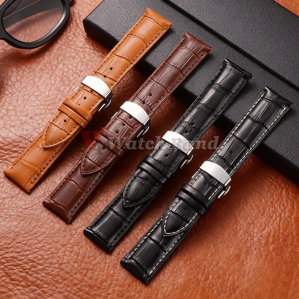 Timeless Universal Leather Watch Strap