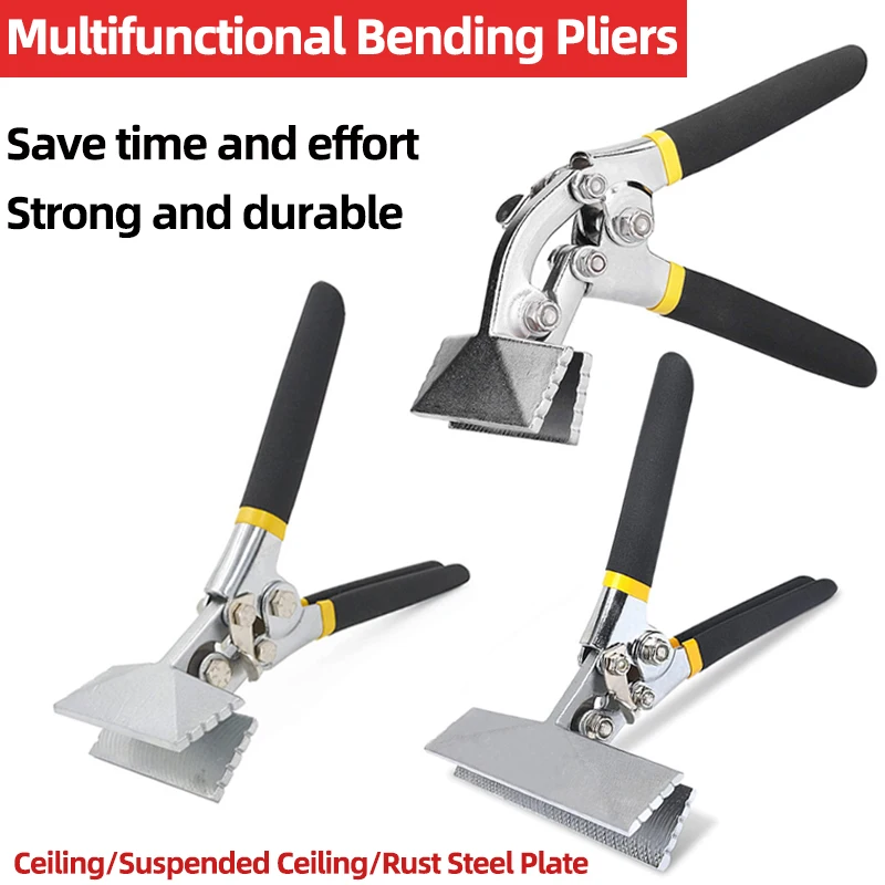 Sheet Metal Bending Pliers 80mm/Elbow 80mm/150mm Straight Handle Hand