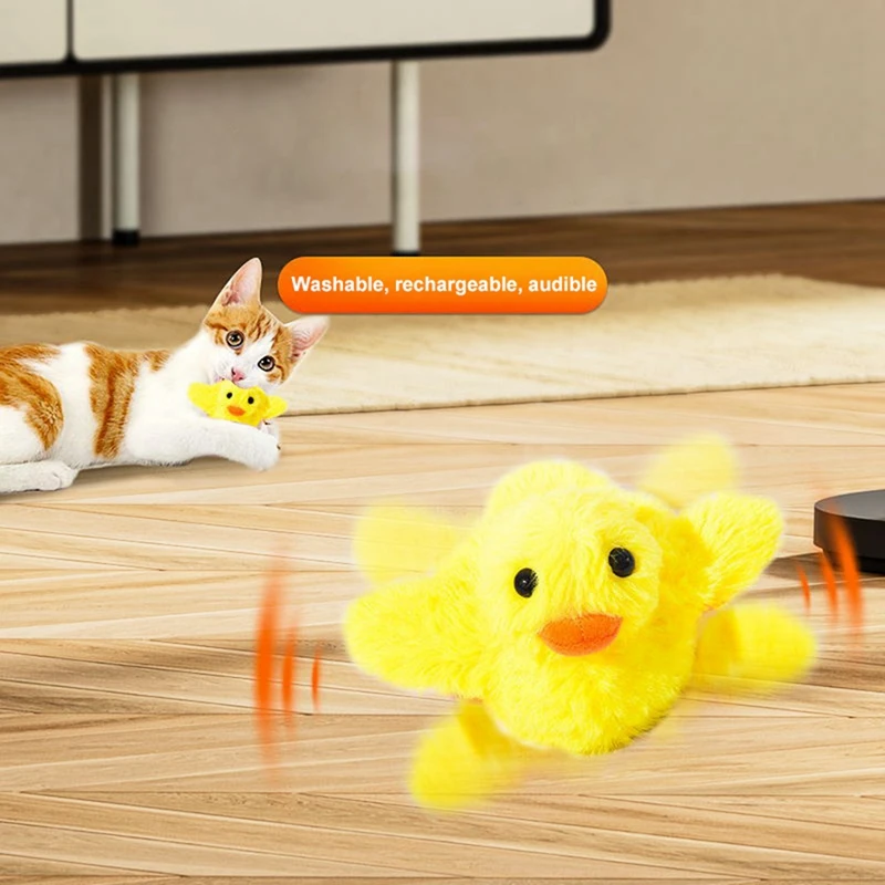 Title 2, Automatic Teaser Cat Toy Interactive Simulation...