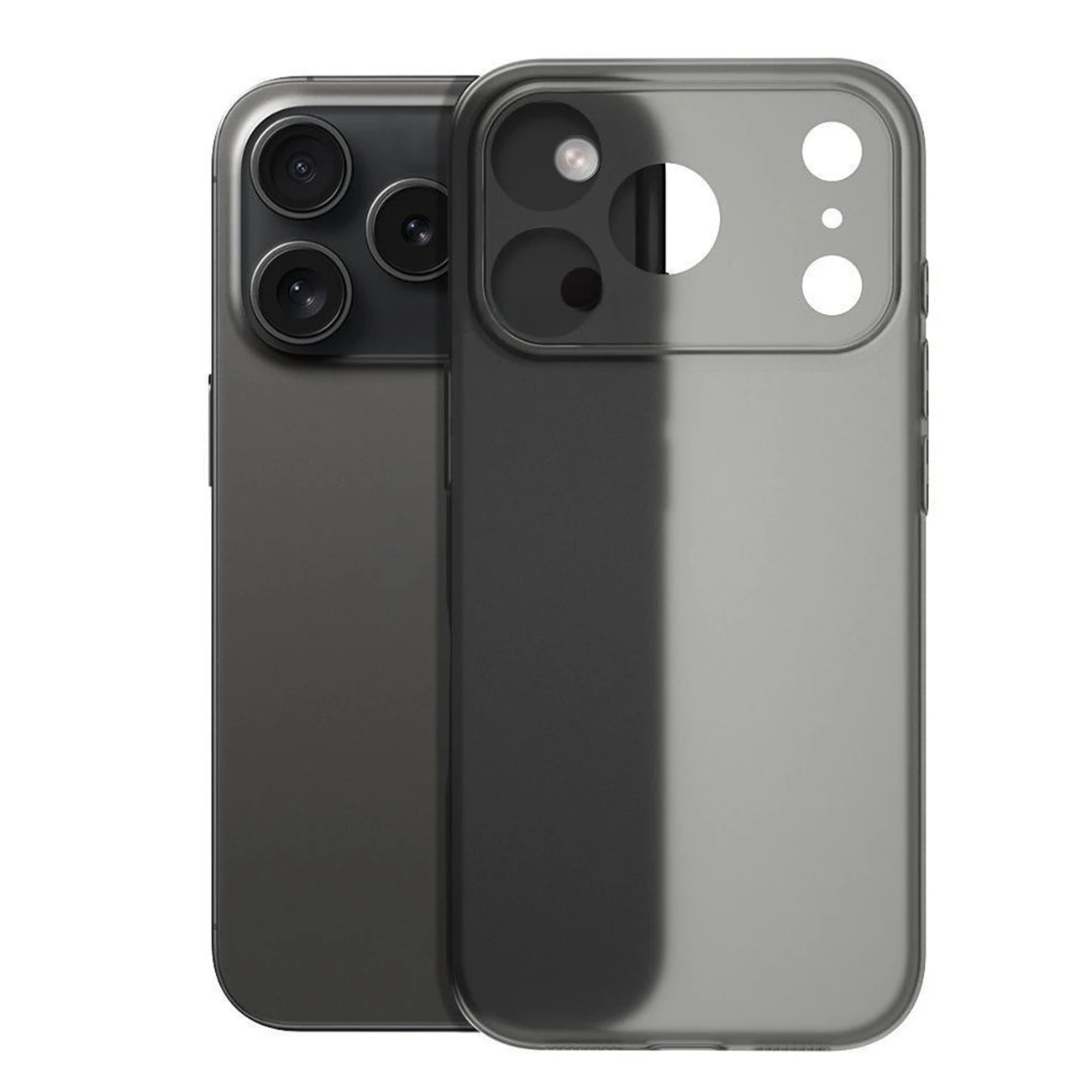 Sleek Matte Soft TPU Shockproof Translucent Phone Case