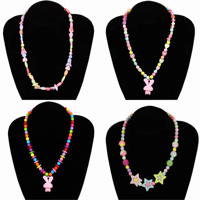 DIY Handmade Beaded Children's Toys Creative Loose Spacer Beads Making Bracelet Necklace 24 Grid Girl Jewelry Set Girl Toy Gift 5