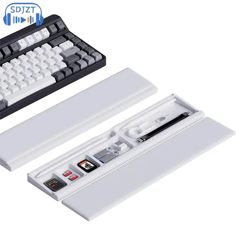 wrist pad Keyboard Wrist Rest Pad Ergonomic Soft Memory Foam Support Desktop Storage Box Easy Typing Pain Relief For Office Home