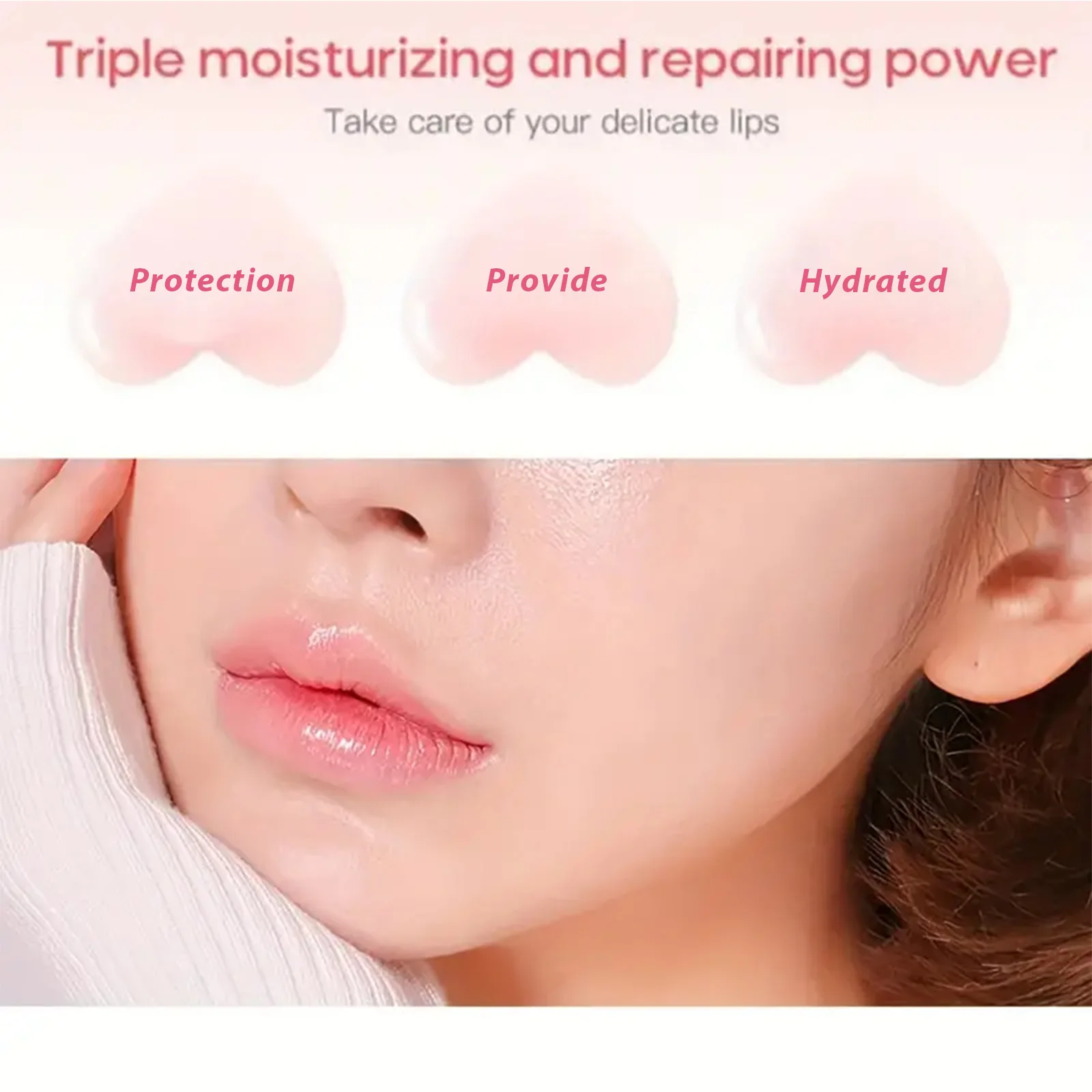 Water Ice Levin Peach Hydrating Lip Balm Won't Fade Lipstick Peach Hydrating Long Lasting Color Moisturizing Lip Balm 5