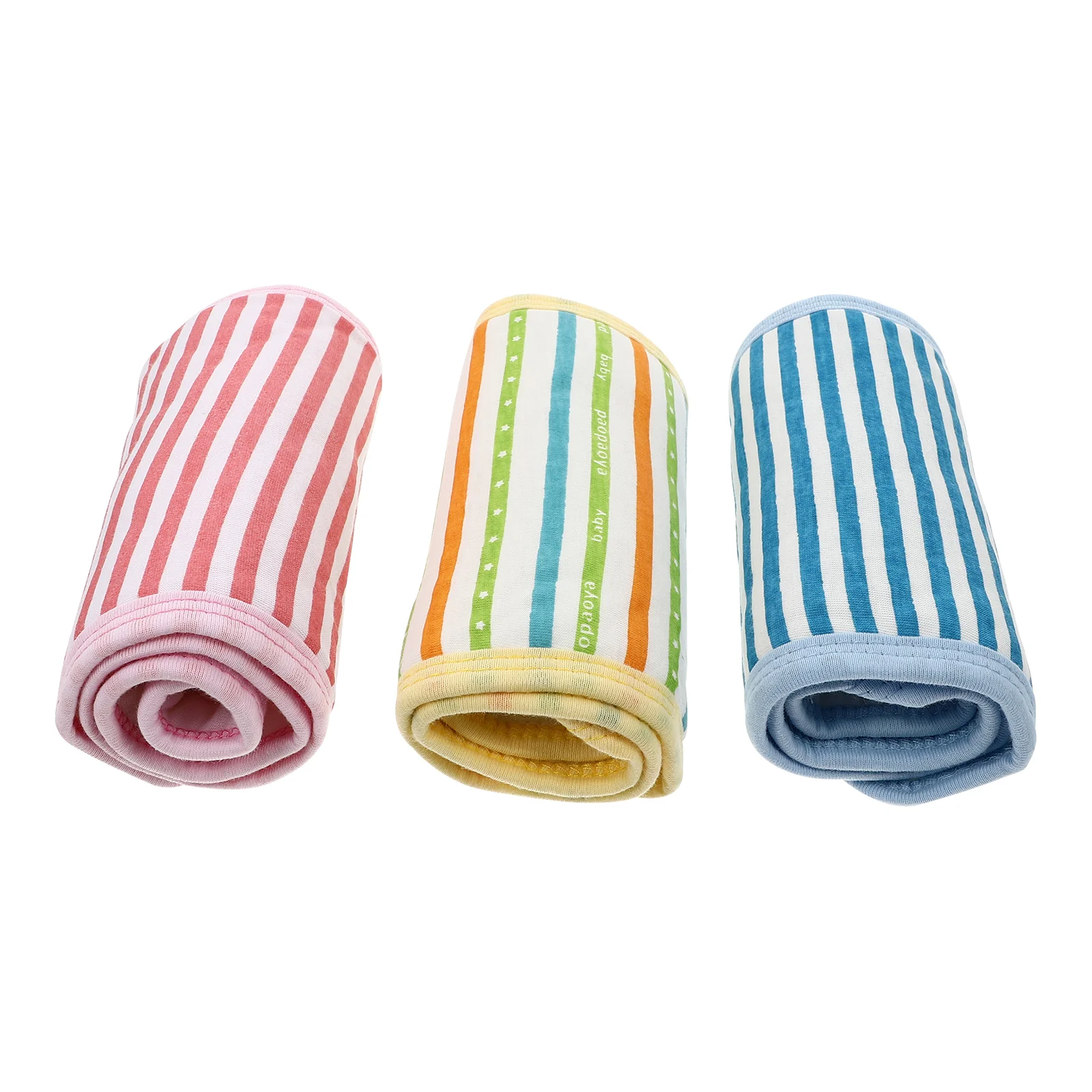 

3 Pcs Printing Baby Umbilical Cord Toddler Abdominal Belt Pure Cotton Belly for Infant