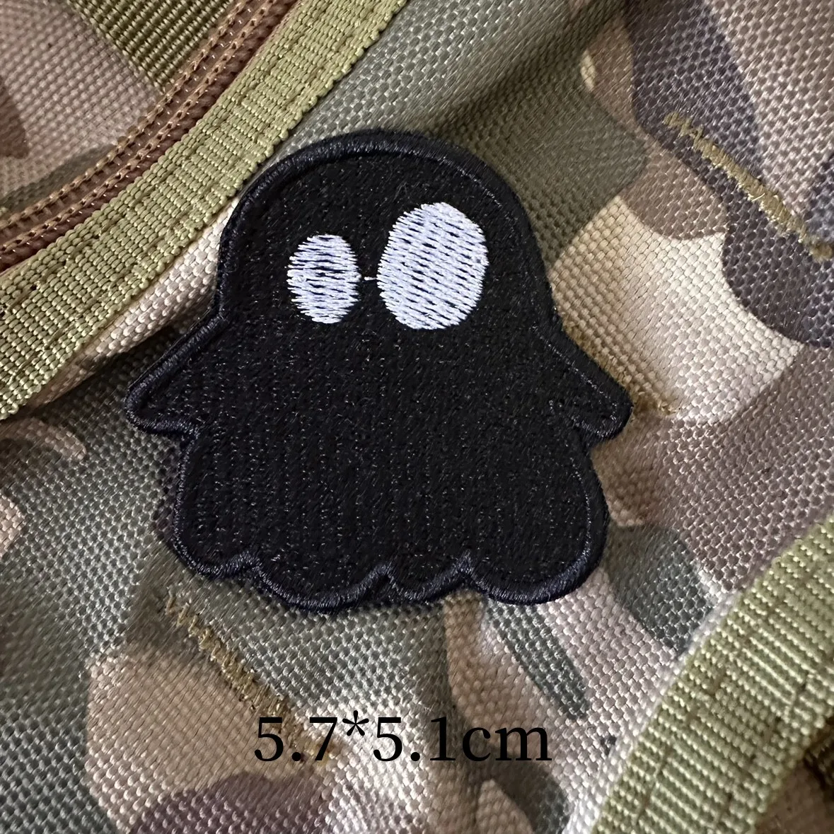 Description Picture 5 of itemCartoon Encouraging Cat Embroidered Armband Morale Badge Tearful Thumbs Up Decorative DIY Hook&Loop Patches Backpack Stickers