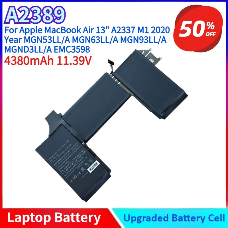 New Laptop Battery A2389 For Apple MacBook Air 13" A2337 M1 2020 Year ...